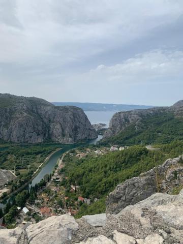 Sea View Panorama Apartment L Omis Exterior photo